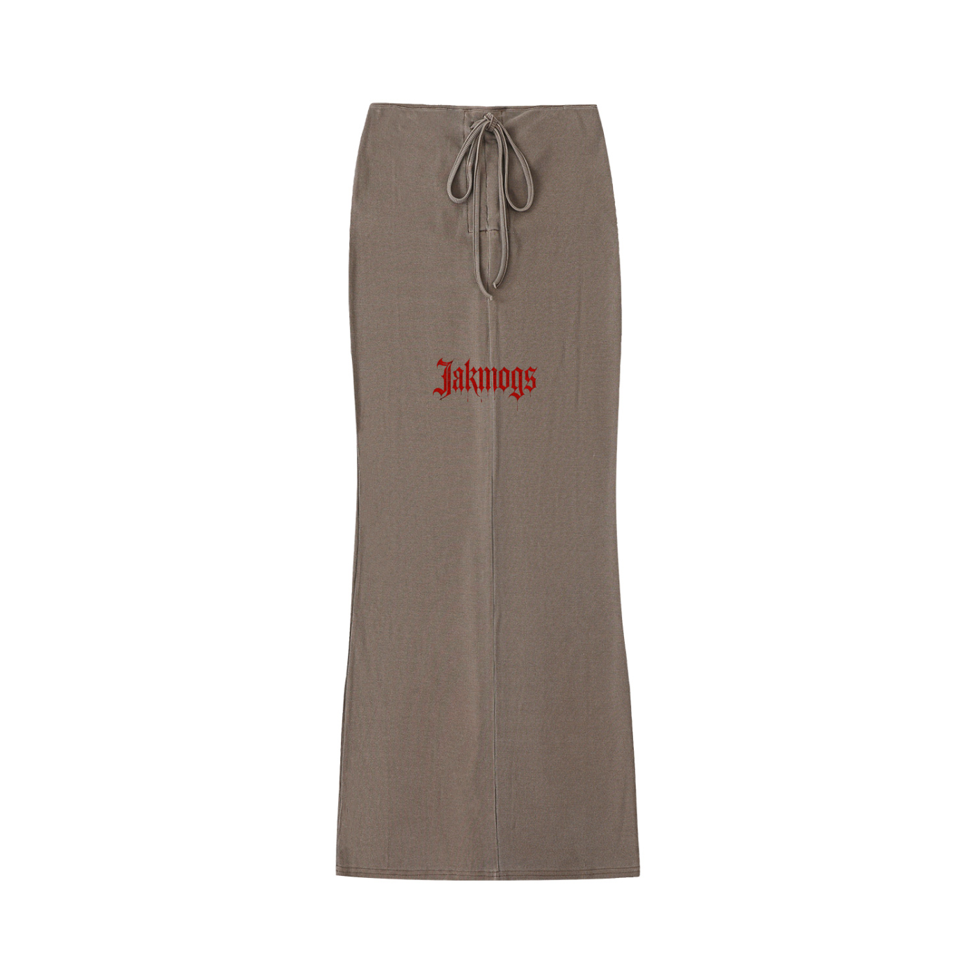 Womens jakmogs Dyed Washed Drawstring Maxi Skirt