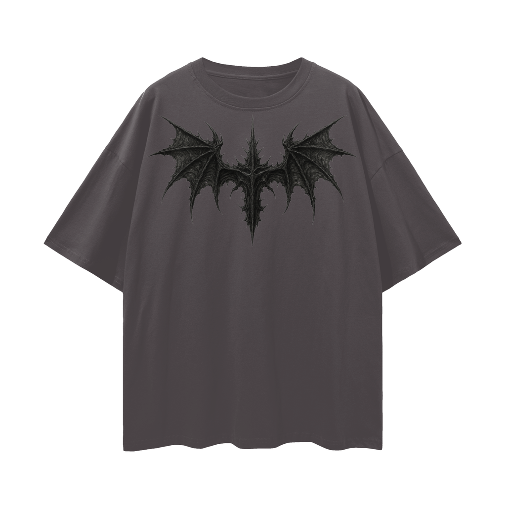T shirt unisex Made with intensity.              Streetwear  Loose Drop Shoulder T-Shirt