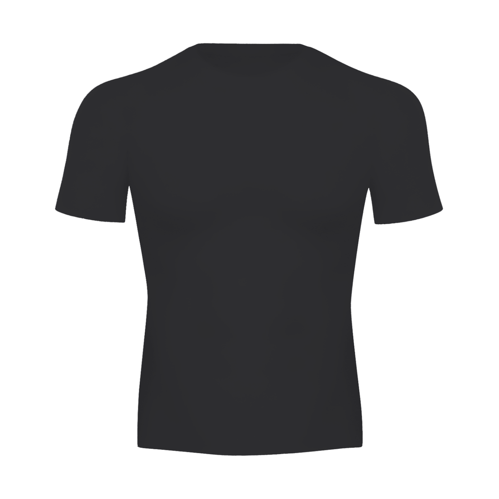 Compression black Red Lost on the back  (Performance Short Sleeve T-Shirt)