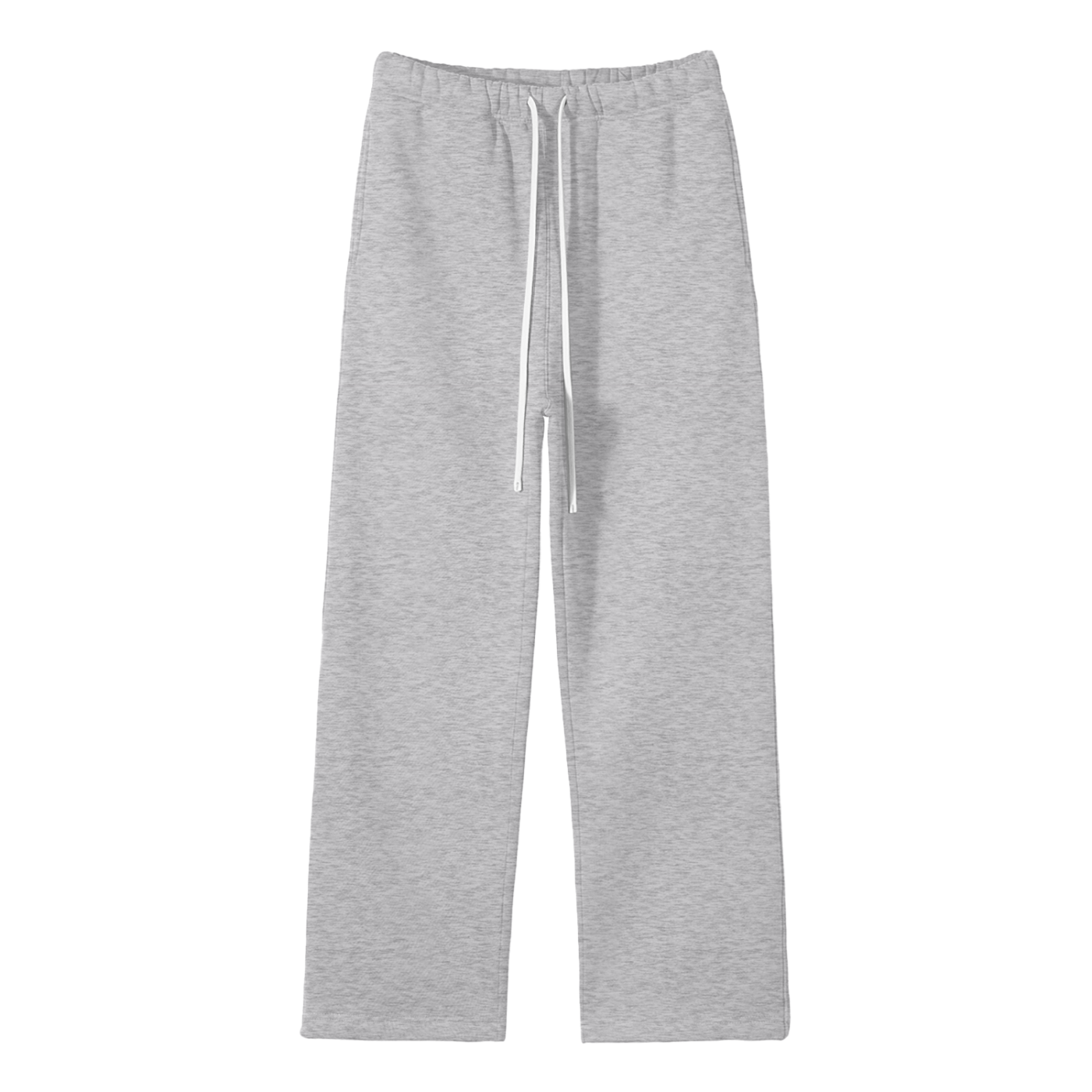 Joggers-unisex  Glitched Jm-grey                ( Streetwear Unisex Solid Color Fleece Straight Leg Pants)