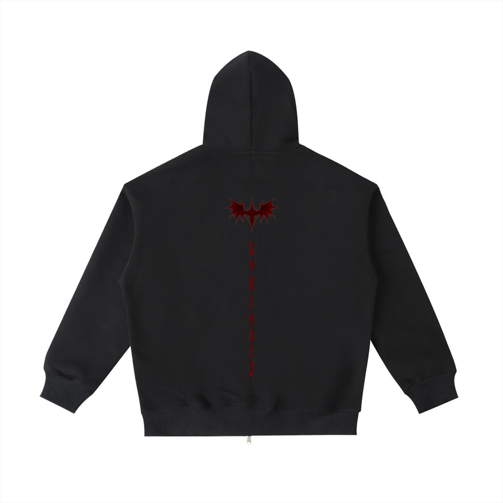 Hoodie x wings x jakmogs     Essential Heavyweight Pocket Hoodie
