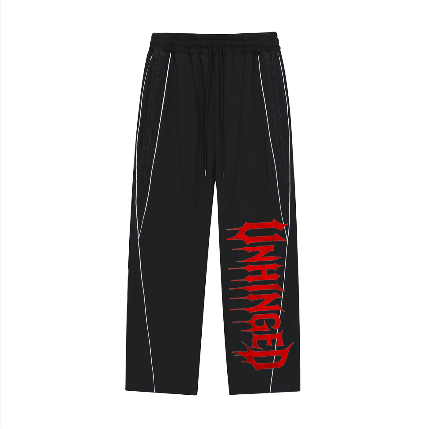 Joggers unisex unhinged Reflection Striped Straight-Leg Sweatpants