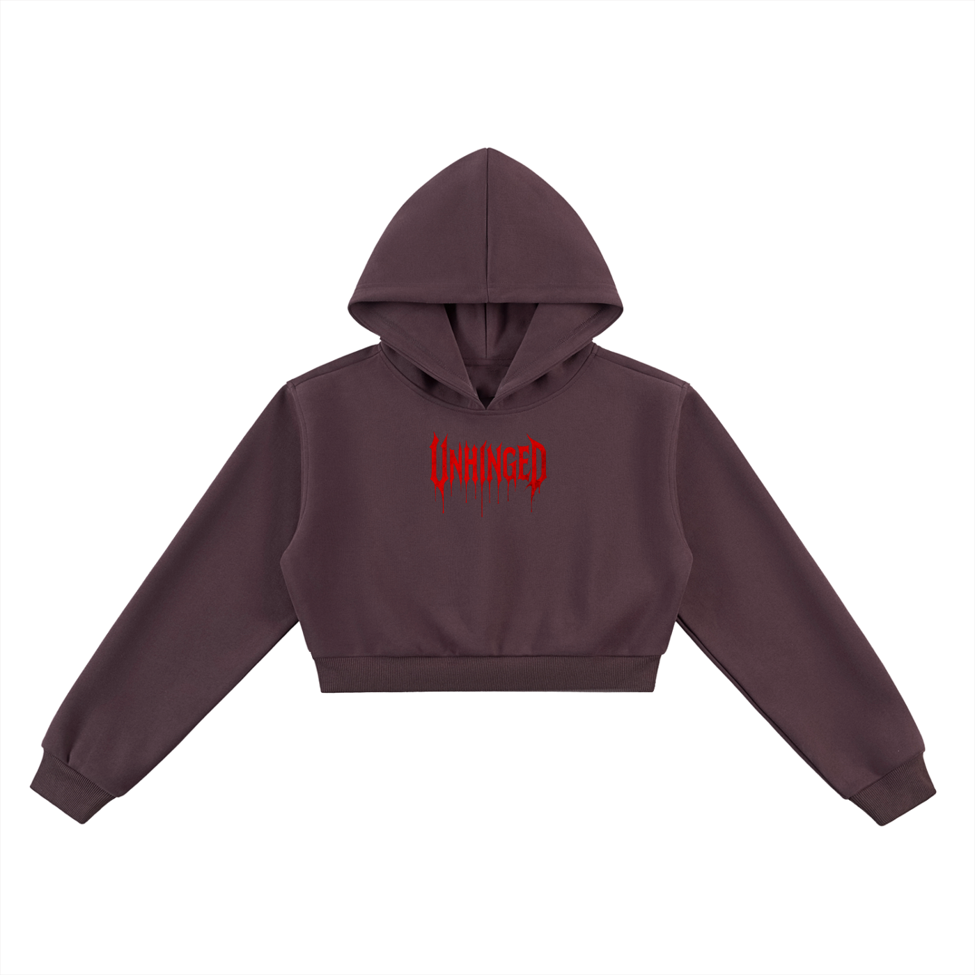 Cropped hoodie x women’s unhingedEssential Cropped Hoodie