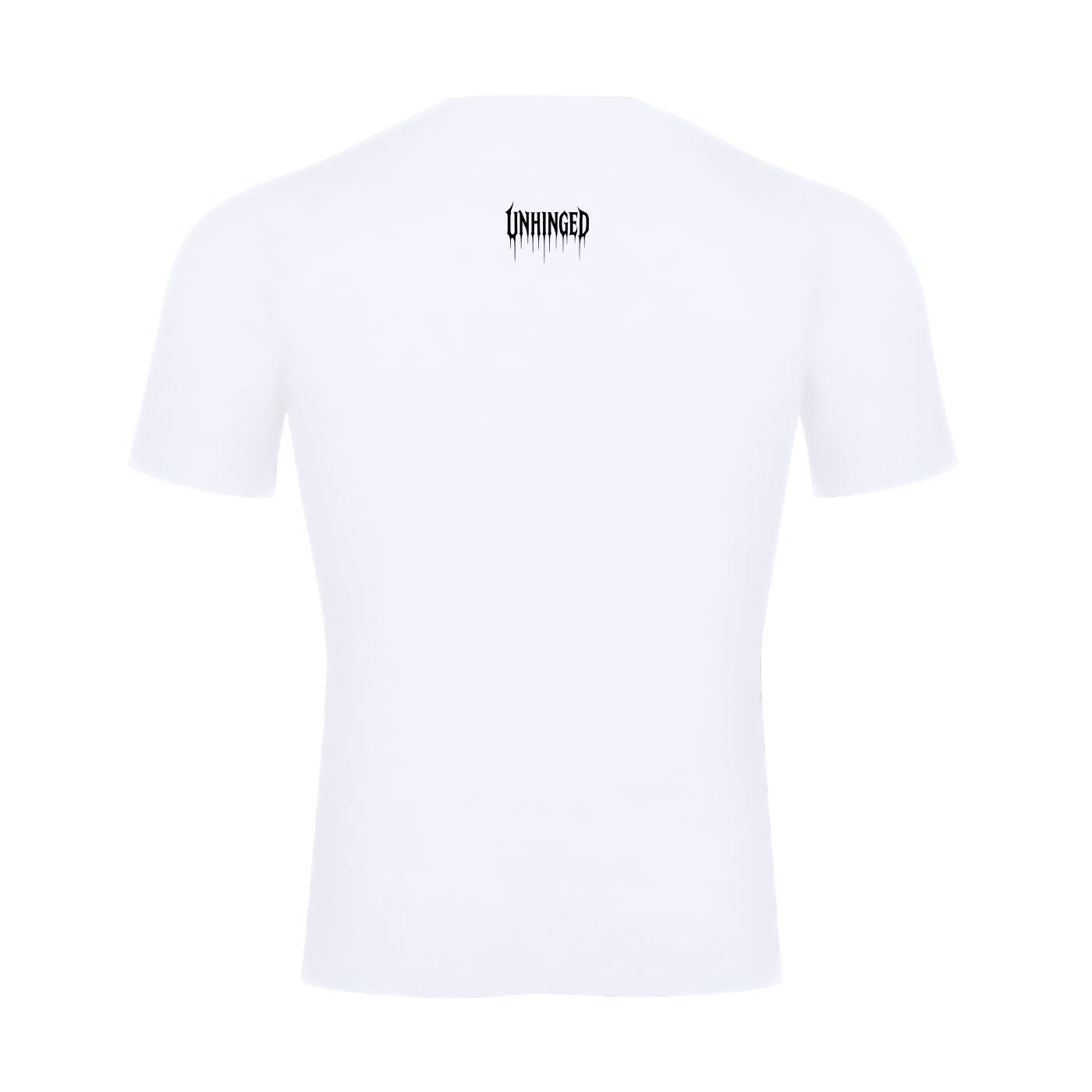 Compression black Unhinged on back             (Performance T-shirt)