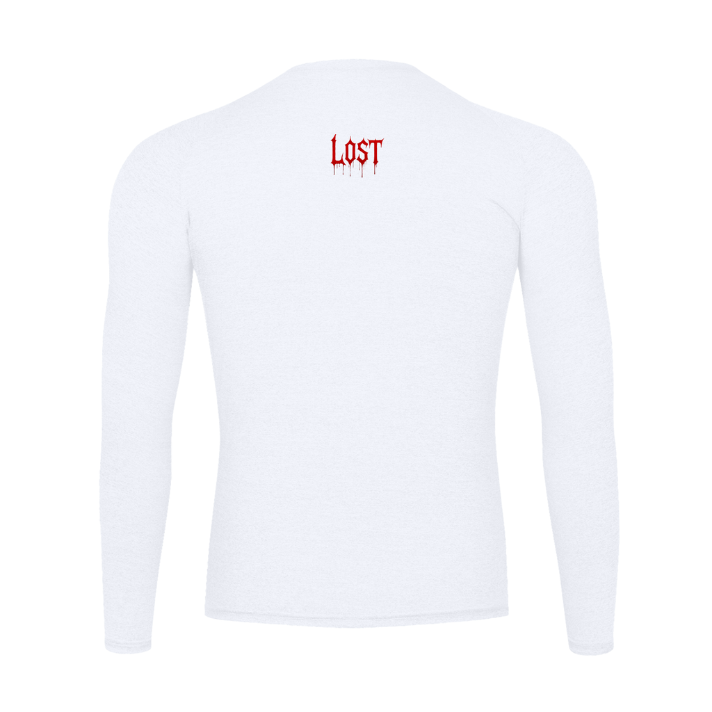 Compression red lost Performance Long Sleeve T-Shirt