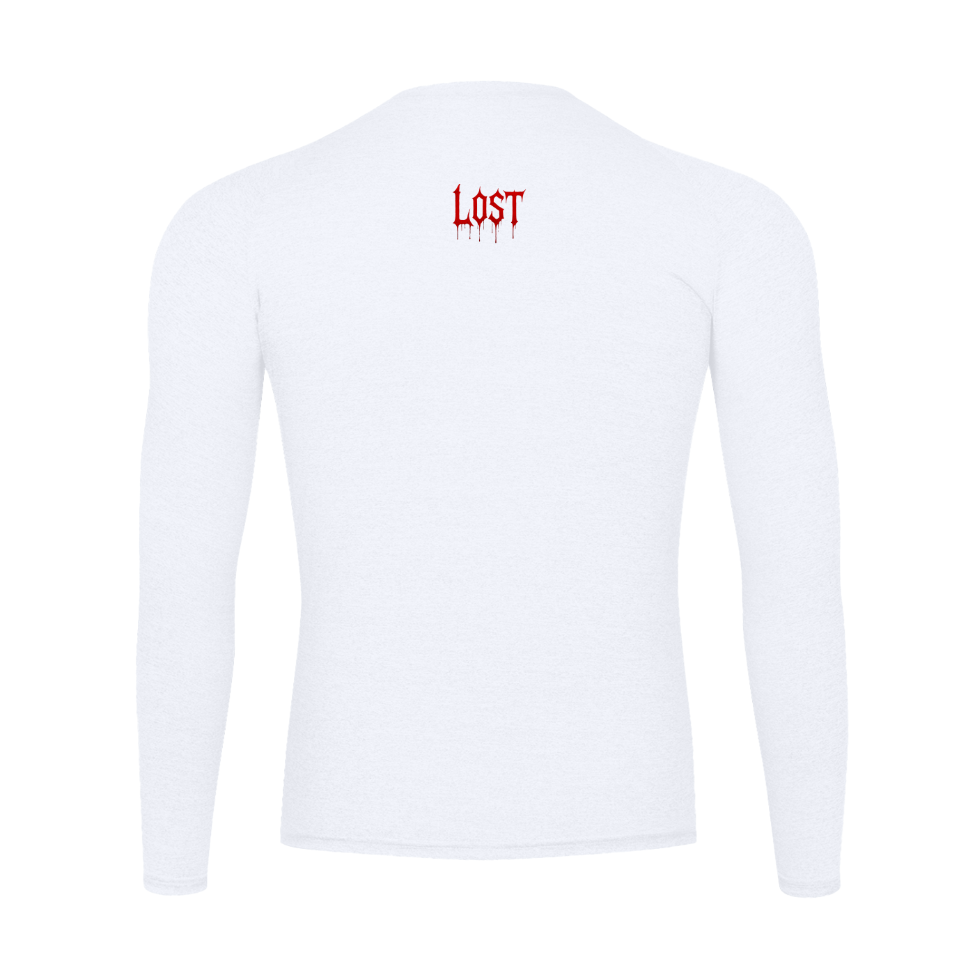 Compression red lost Performance Long Sleeve T-Shirt
