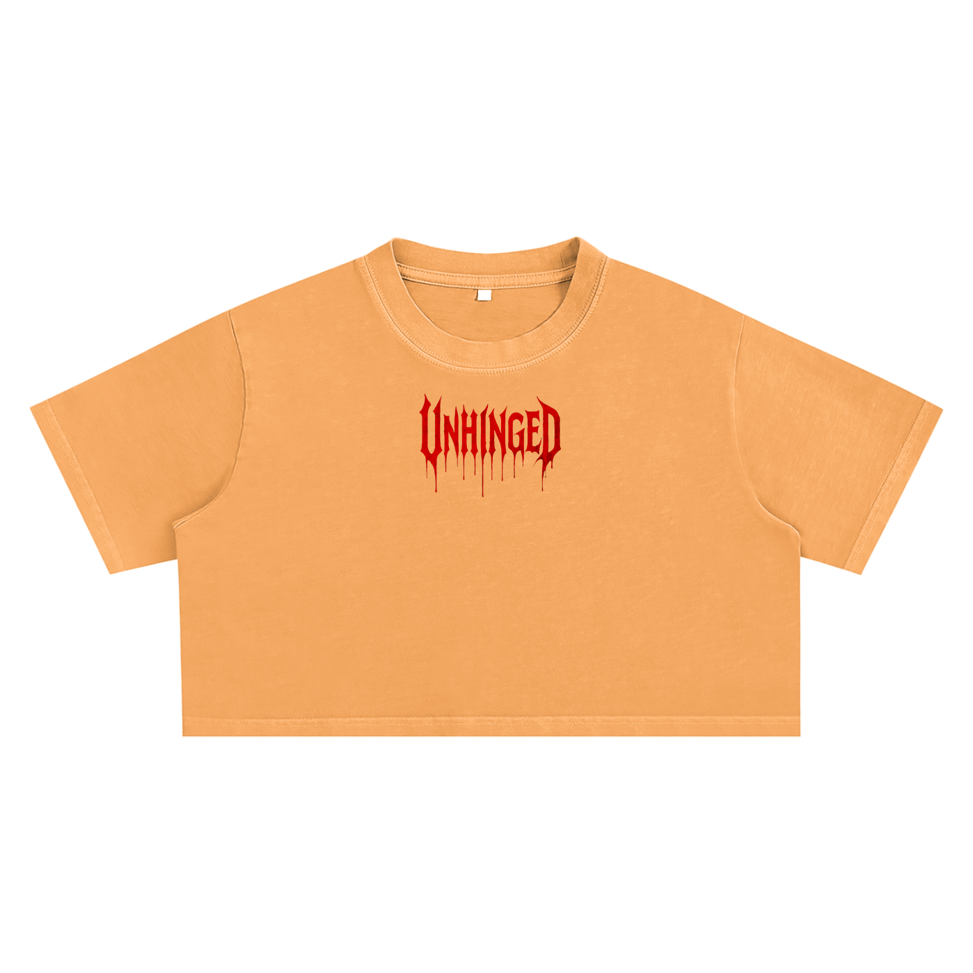 Crop top women’s x unhinged Snow Washed Crop Top