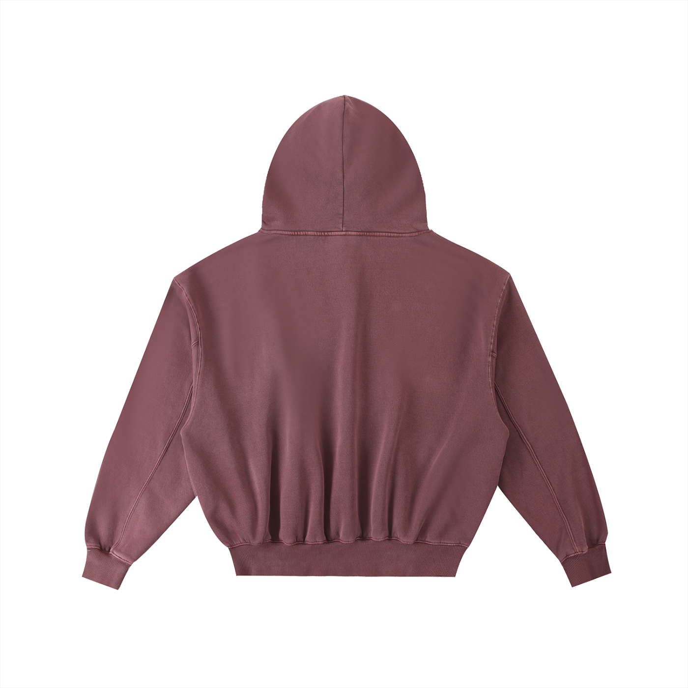 Hoodie- unisex Wings of life.                                 Frayed Enzyme Washed Fleece Hoodie