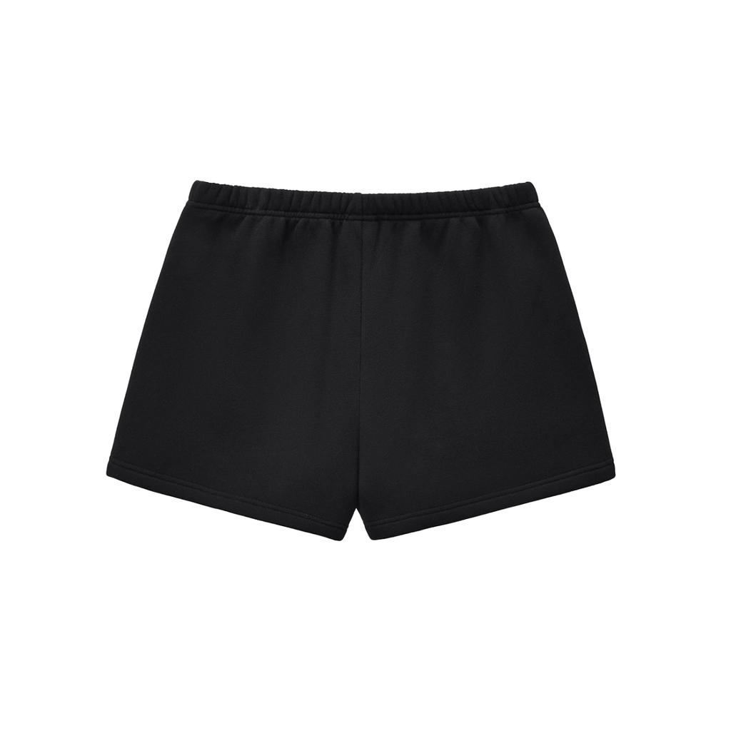 Womens spider shorts.           Essential Fleece Drawstring Sweatshorts