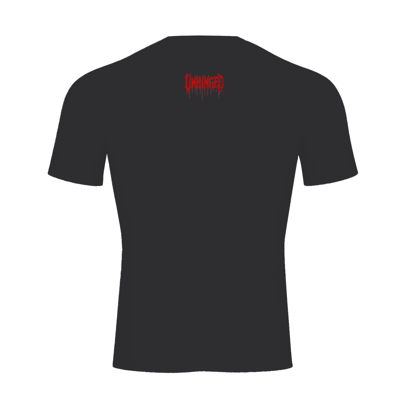 Compression black Red unhinged  (Performance Short Sleeve T-Shirt)