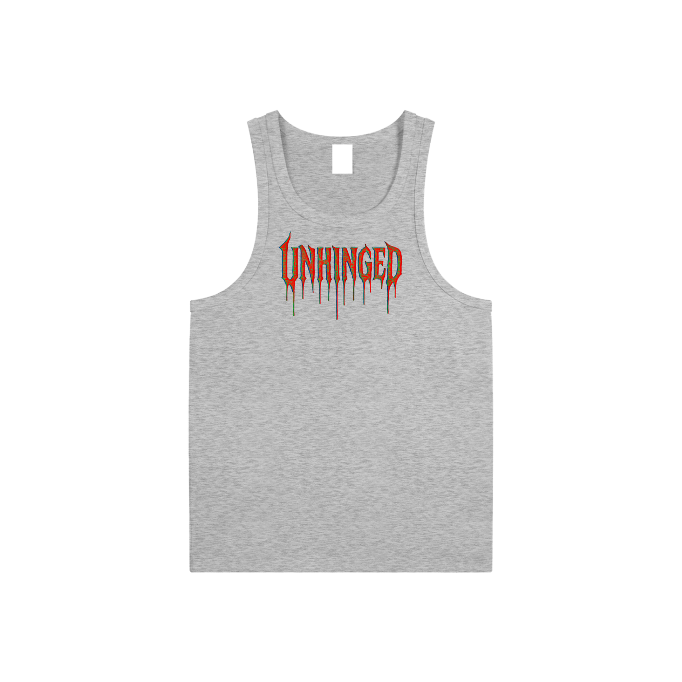 Tank top-Mixed UNHINGED.                               (Essential Performance Tank Top)