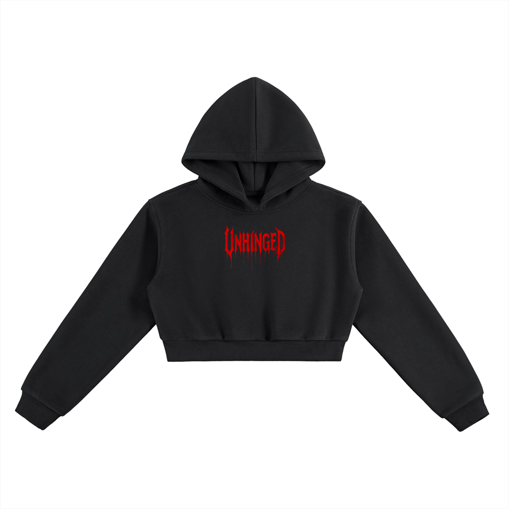 Cropped hoodie x women’s unhingedEssential Cropped Hoodie