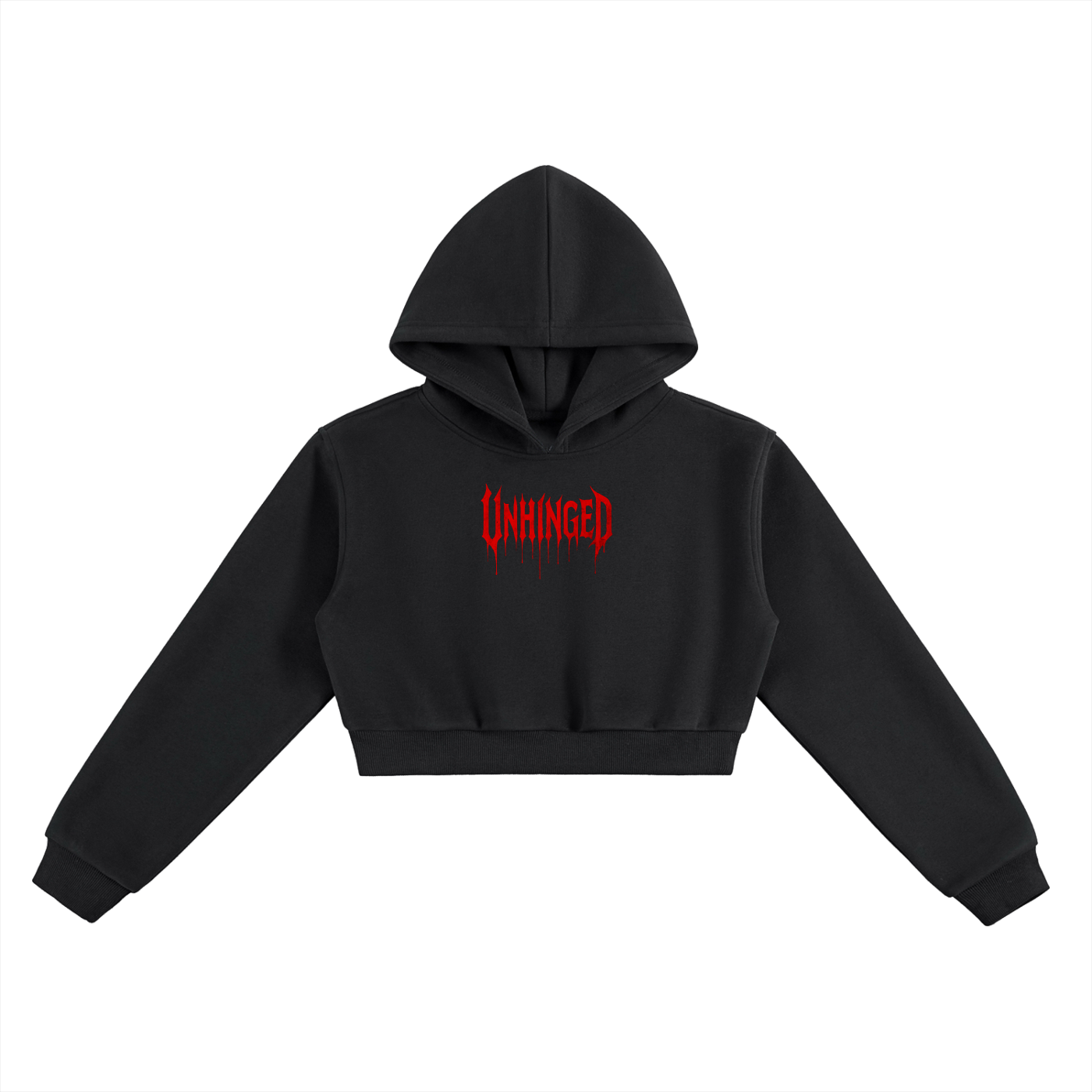 Cropped hoodie x women’s unhingedEssential Cropped Hoodie