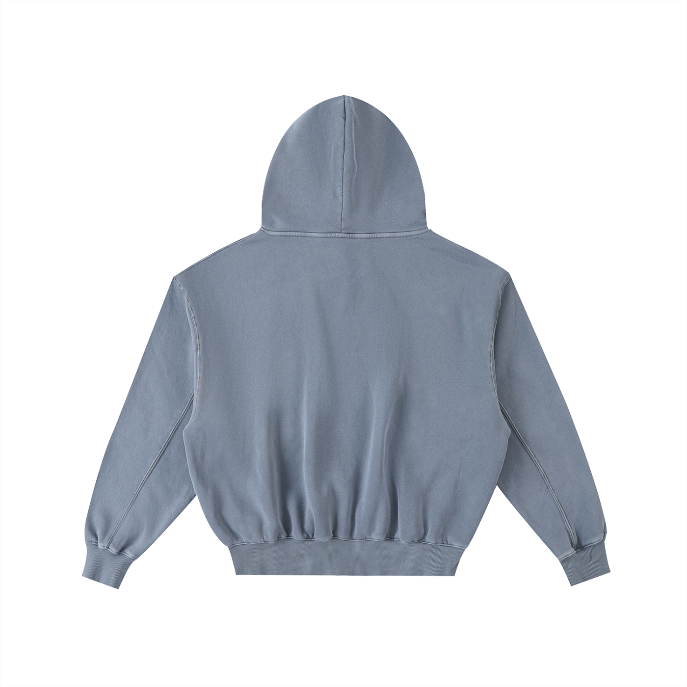 Hoodie- unisex Wings of life.                                 Frayed Enzyme Washed Fleece Hoodie