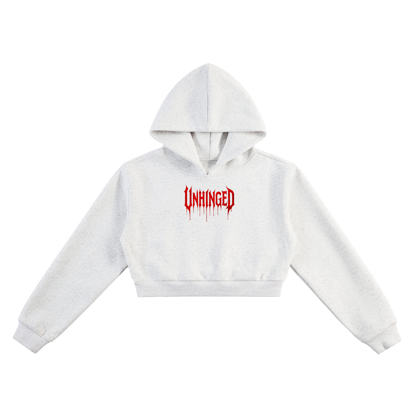Cropped hoodie x women’s unhingedEssential Cropped Hoodie