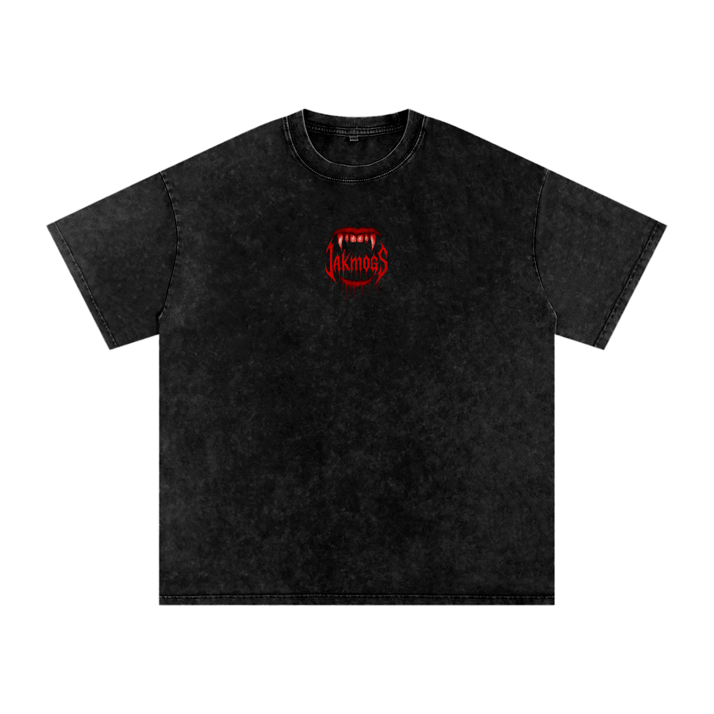 T shirt - unisex  Lost Jakmogs oversized  Tee   (Acid Wash)Oversize T-Shirt - 250 GSM