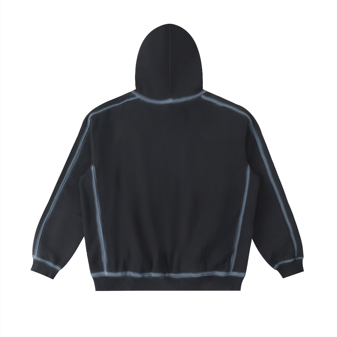 Hoodie unisex  Unhinged red Sunfaded Edge Fleece Hoodie
