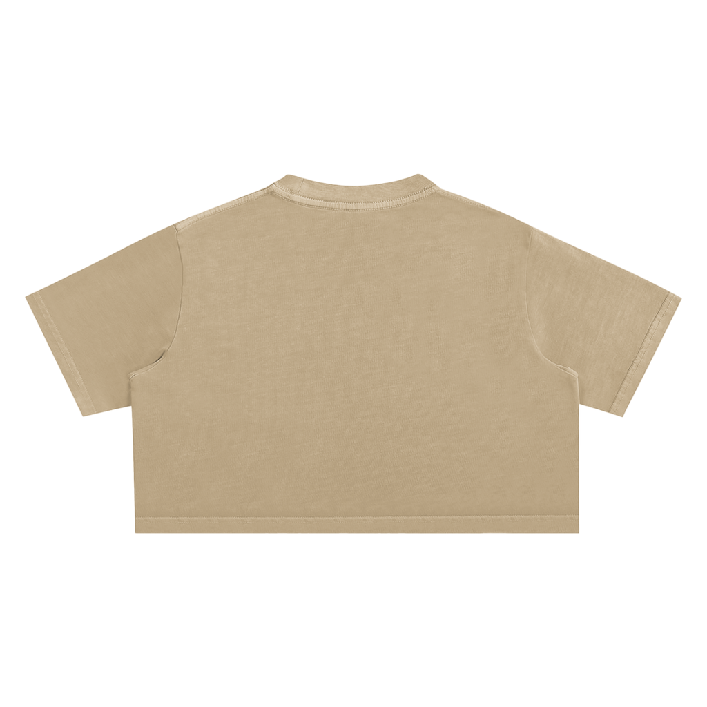 Crop top women’s x unhinged Snow Washed Crop Top