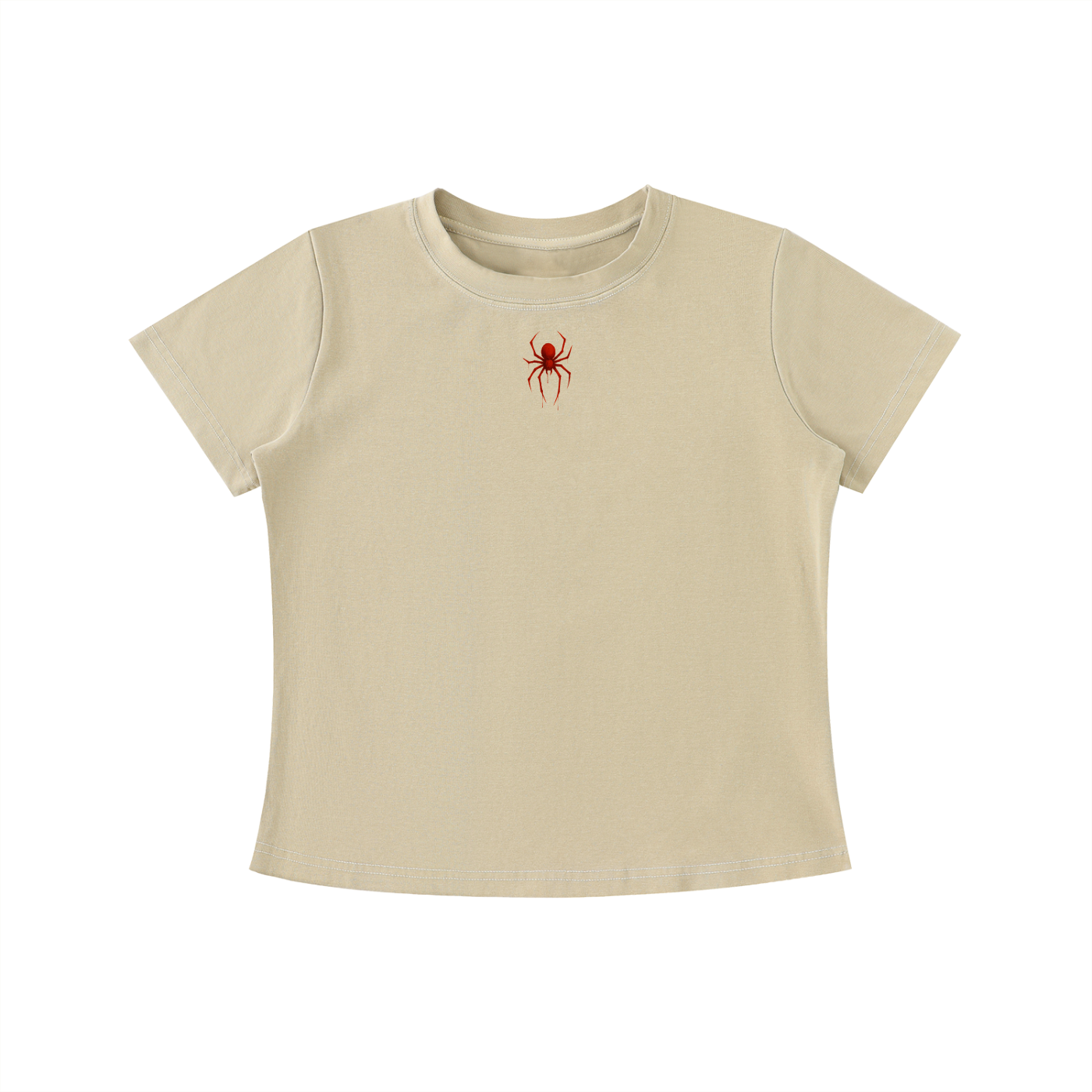 Top women’s spider.          Vintage Wash Slim Fit T-shirt