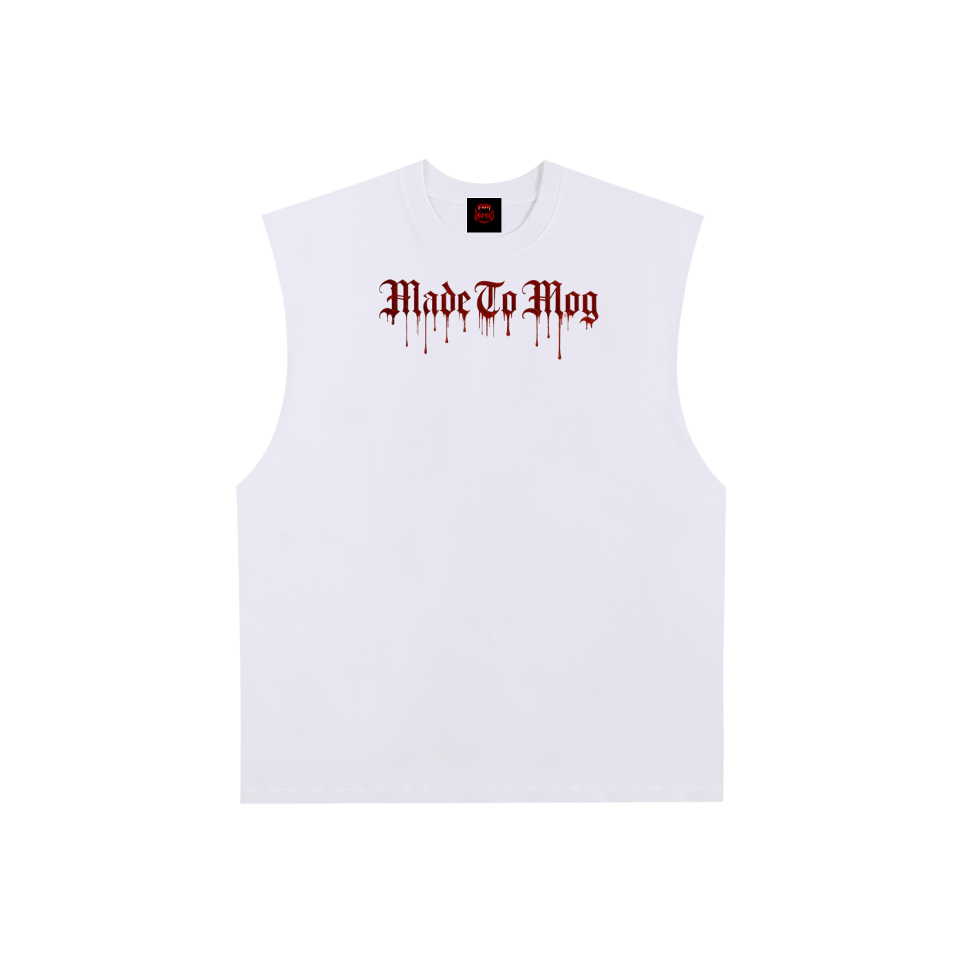 Tank top limited edition made to mog Raw Edge Cotton Tank Top