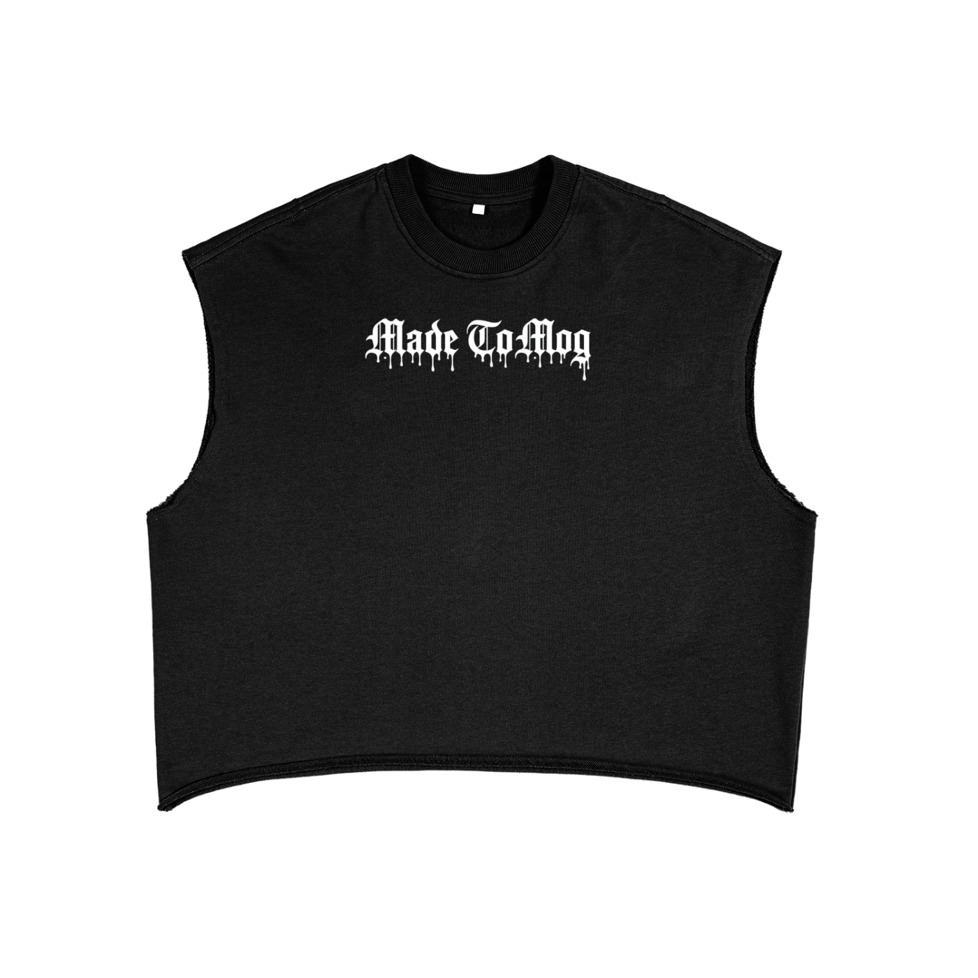 Tank top made to mog limited edition French Terry Boxy Tank Top