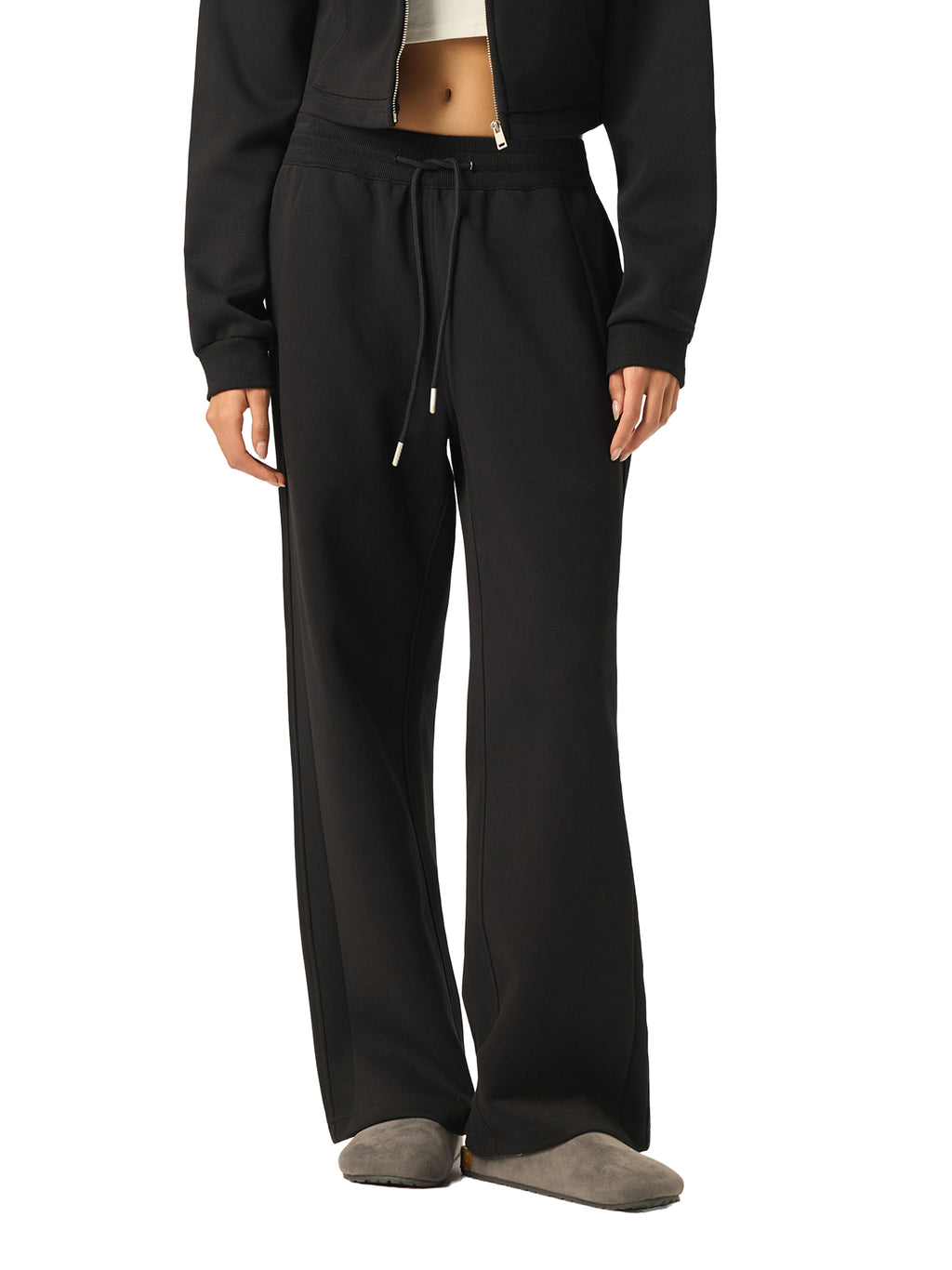 Joggers x women’s x wings  Essential Drawstring Straight-Leg Sweatpants