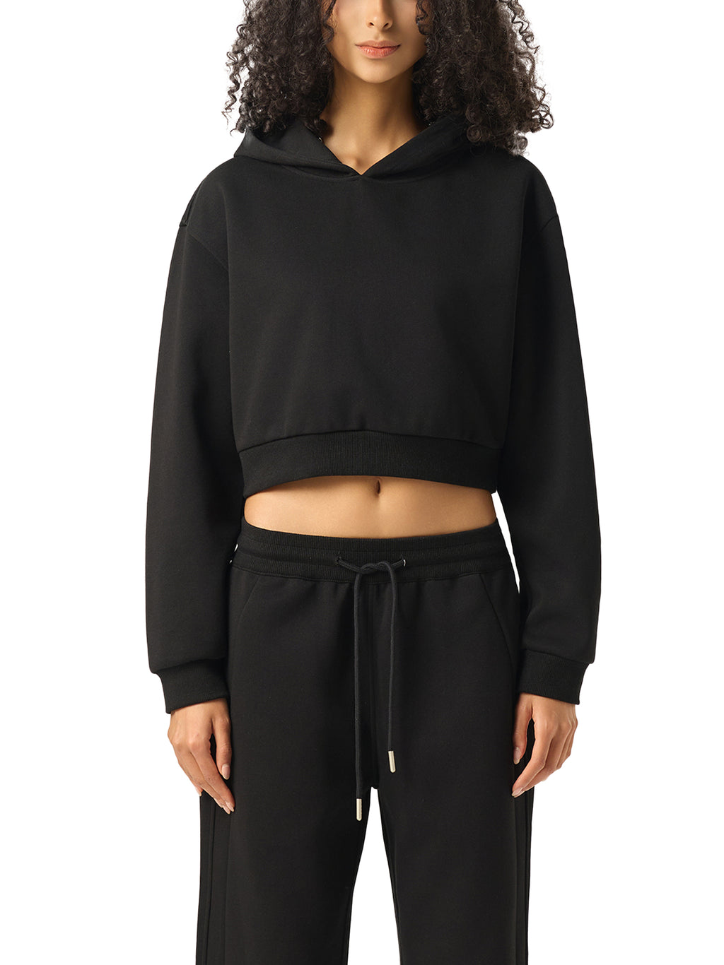 Cropped hoodie x women’s unhingedEssential Cropped Hoodie