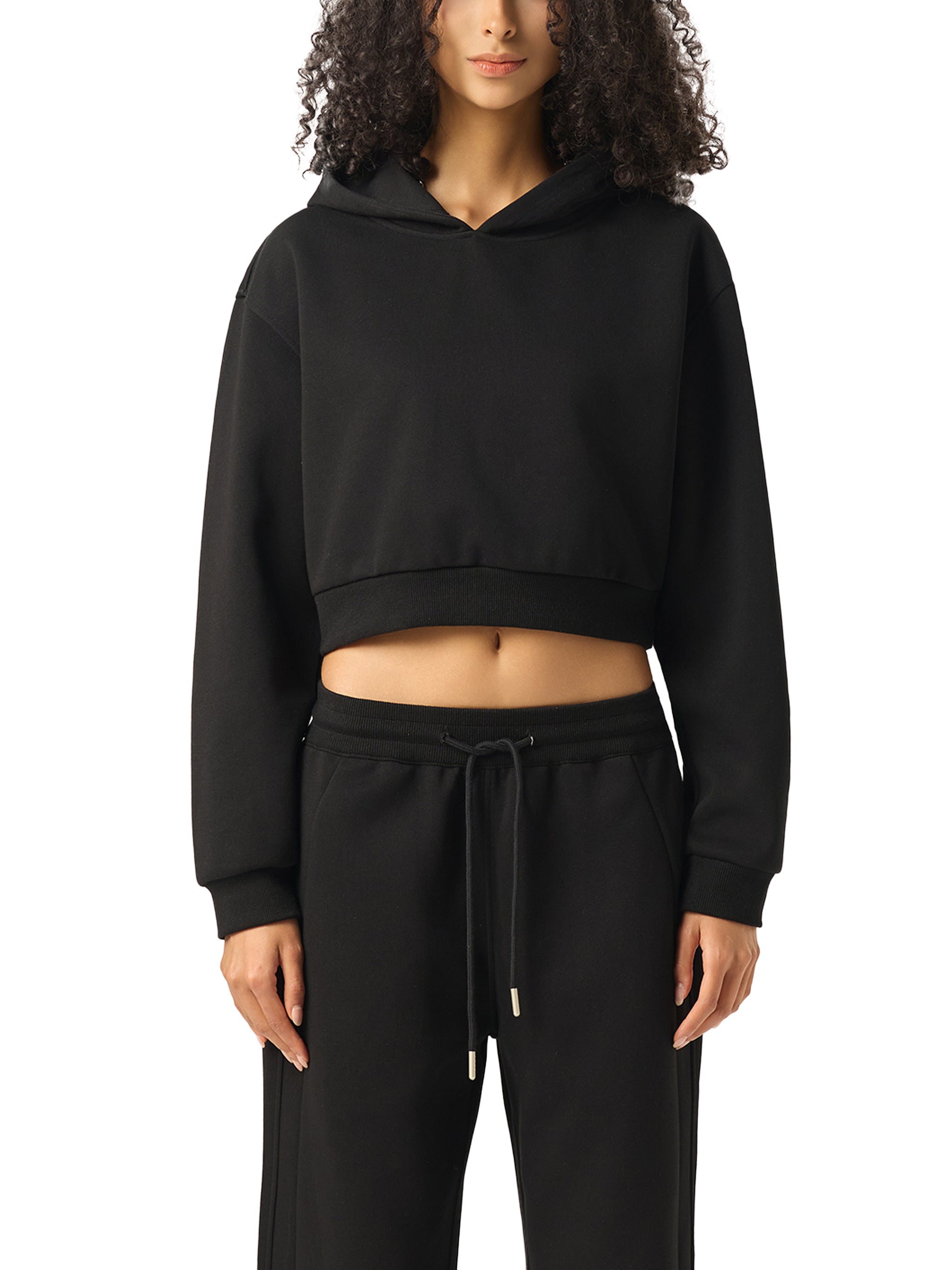 Cropped hoodie x women’s unhingedEssential Cropped Hoodie