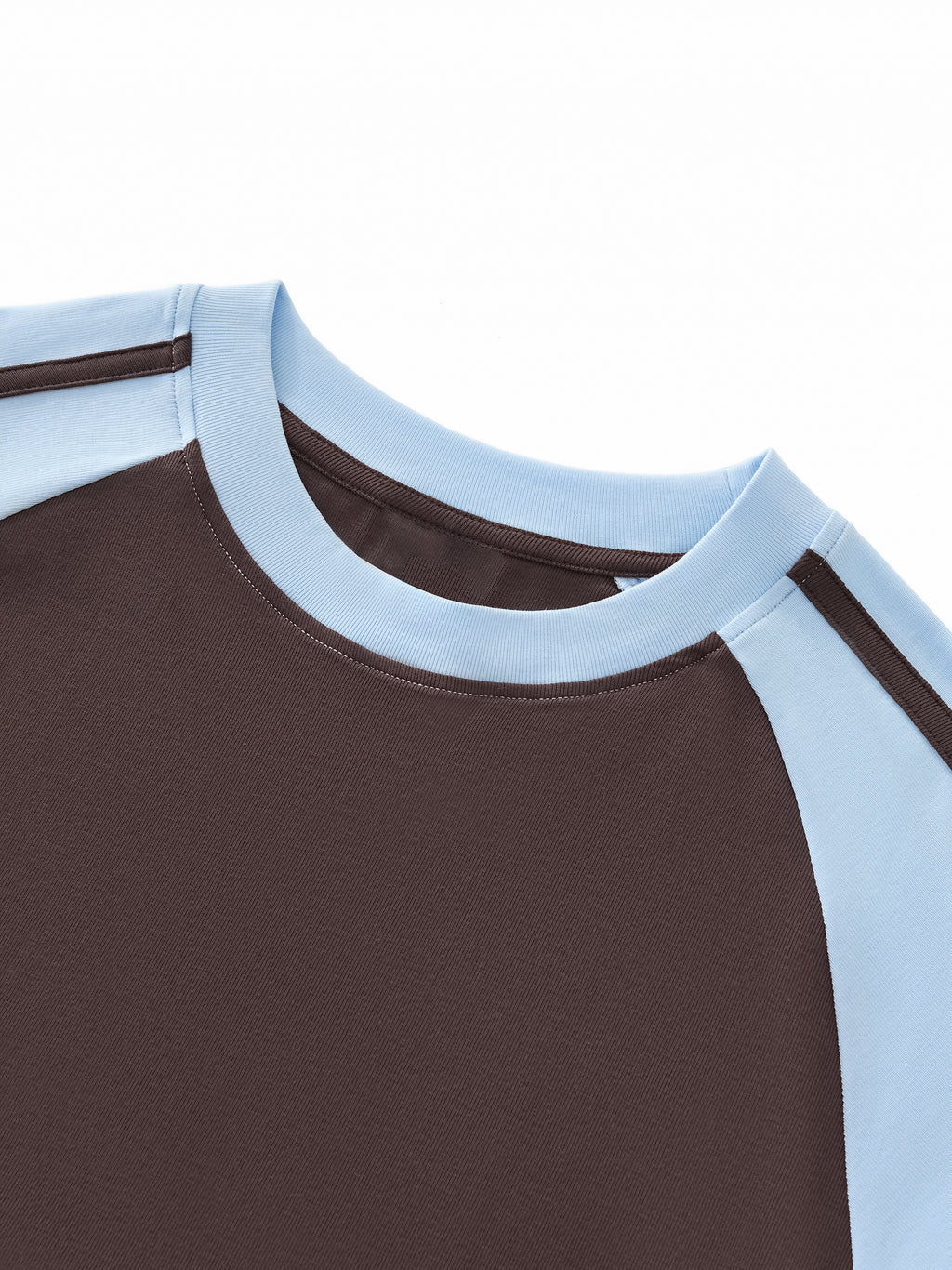 Women’s top spider.    Contrast Stripes Bodycon Raglan  Sleeve T-Shirt