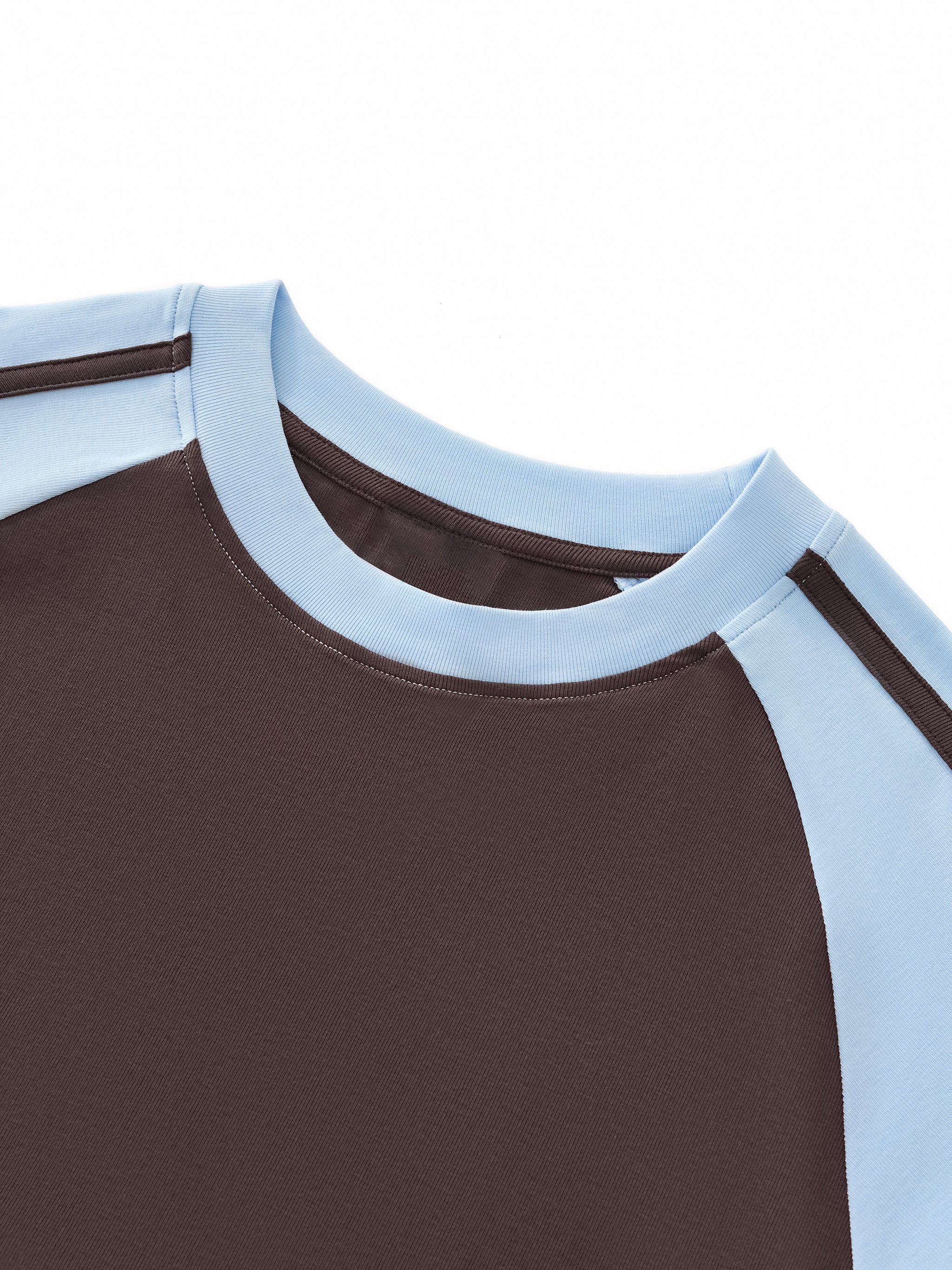 Women’s top spider.    Contrast Stripes Bodycon Raglan  Sleeve T-Shirt