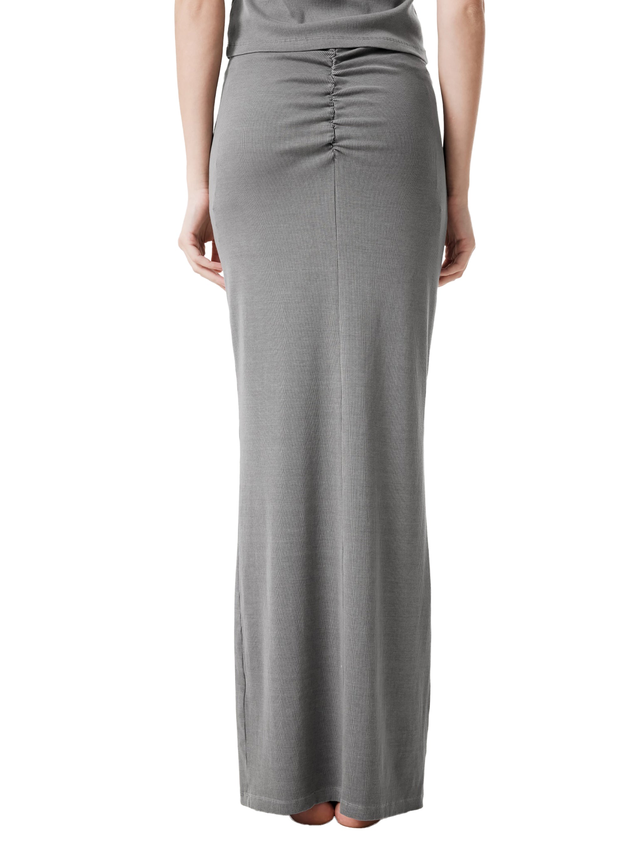 Womens spider x unhinged Dyed Washed Drawstring Maxi Skirt